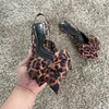 Sommer frau Leopard Print Flache Schuhe Casual Spitz Süße Bogen Pumps Wohnungen Komfortable Slip Auf Einzelnen Schuhe Frauen neue