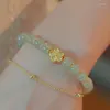 Lien Bracelets Chanceux Hetian Jade Antique Bracelet Créatif All-Match De Bon Augure Mignon Femme Tempéramental Mode Cadeaux Femme