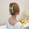 Other New 2021 Hair Clips Tough Plastic Hairpins Girls Clamps Rope Bands Headwear Accessories Women Gift R230608