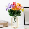 Decorative Flowers Fake Flower Useful Realistic Faux Silk Wedding Decor Artificial Iris Decoration