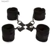 BDSM Bondage Barre d'épandage en acier inoxydable de 16 pouces avec poignets en cuir Jouets sexuels de retenue fétiche pour couples Produits SM adultes L230518