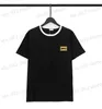 Herr t-shirts bronzing tryck brev kvinnor t-shirt kort ärm polos kvinnor t-shirt över t-shirt tjej kvinnliga sommar modekläder T230608