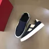 luxury designer shoes Men's casual sports shoes Imported calfskin minimalist sneaker US38-45 mkikm000002