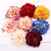 Other Bohemia Peony Flower Hairpins Wedding Bridal Hair Clips For Women DIY Silk Simulation Barrette Beach Accessories R230608