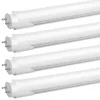 Ampoules LED T8 1,2 m 1,2 m, tube lumineux hybride G13 de type A+B, 18 W 2400 lm 6000 K, Plug Play, dérivation de ballast, simple ou double extrémité, remplacement de la lumière fluorescente T8 T10 T12, ETL