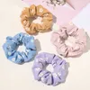 Inne vintage scrunchie włosy krawaty kwiatowe Scrunchies Zestaw kobiety elastyczne opaski modne opaski na głowę Kucyk Akcesoria R230608