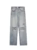 Mäns jeans Loosefit jeansperfect för streetwear och avslappnad fashionabla lätt tvätt 230608