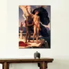 Современное классическое портретное искусство Daedalus и Icarus Frederic Leighton Canvas Paint