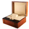 Forniture di fabbrica scatola per orologi in legno di fascia alta scatola per orologi in lacca squisita lucida scatola per gioielli di fascia alta confezione personalizzata210D