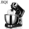 Blender jiqi 4l 600W Хозяйство с электрическим шеф -поваром Смешивание блендера 220 В кухонные инструменты Приготовление пищевых подставки для пирога