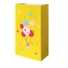 Confezioni regalo Sacchetti bomboniere Sacco di carta Kraft 13X8X24Cm Palloncino Rosa Viola Giallo Credi a te stesso Faccia nera Elementi di Halloween Benedici Otvdh