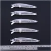 الطعوم السحر 100pcs minnow فارغ صيد الصيد غير مصبوغ الصيد crankbait wobblers 9 8cm 6g225o قطرة التوصيل الرياضة في الهواء الطلق dhvhc