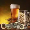 Créatif Bronze moto forme bière ouvre-bouteilles cadeaux personnalisés pour hommes luxe tire-bouchon Bar fête accessoires outils