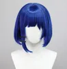 Parrucche Cosplay con colore micro gradiente e riga laterale Molti stili disponibili Perfetto per feste ed eventi a tema Trasforma il tuo look all'istante