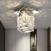 Lustres Led Cristal Pendentif Lumières 2023 Chambre Chevet Suspension Luminaire Salon Décoration Lampe Couloir Plafond Lustre