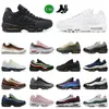 Designer 95 Men hardloopschoenen 95s neon ultra drievoudige zwarte roze bundel sequoia witte zonne -rode hebzuchtige 3.0 sociale fc obsidian trainers sneakers outdoor