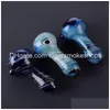 Smoking Pipes Mini Small Heady Style Hand Spoon 30G Glass Dry Herb Pipe Pyrex Oil Burner Accessories Tools Drop Delivery Home Garden Dh2Pm