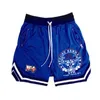 Herenshorts Actieve atletische shorts voor heren Anime Hanma Baki Print Ademend Sneldrogend basketbalshort met ritszakken Gym Fitness 230607