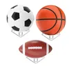 Suporte de bola de acrílico Suporte de exibição de bola Rack de exibição transparente para basquete, futebol, vôlei, futebol, bolas de rugby