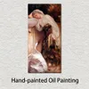 Reproduction art de toile de haute qualité de la peinture de figure Frédéric Leighton Odalisque