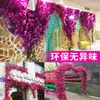 Flores decorativas Triângulo Artificial Ameixa Plantas Verdes Celebrações de Casamento Decoração de Casa Falsa Engenharia Lan