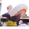 wholesale 12mH 40ftH with blower Outdoor Activities 2023 new design Giant Inflatable Turkey model Airblown Animal for Thanksgiving Day Event Display