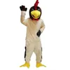 Hot Sales Beige Chicken Mascot Costumes Cartoon Fancy Suit For Adult Animal Theme Mascotte Carnival Costume Halloween Fancy Dress