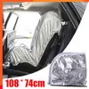 Nouveau siège de voiture bébé siège pare-soleil protecteur couvre pour enfants enfants Film d'aluminium pare-soleil Anti-UV poussière isolation couverture 74x108cm