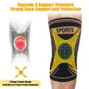 Equipamento de proteção para skate 1 par joelheiras de cobre para homens e mulheres com suporte para manga de compressão dor artrite esportes 230608