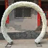 Peças centrais de decoração de casamento arco flor com armação de ferro conjuntos para festa evento cerimônia de abertura suprimentos festivos