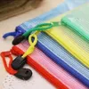 Notepads 10 pcslot Gridding Waterproof Zip Bag Document Pen Filing Pocket Folder Office School Supplies pencil pen case bag pouch holder 230607