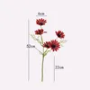 Decorative Flowers 3/6pcs 52cm 5Heads Daisy Silk Chamomile Bouquet Artificial Flower Fake Wedding Decorations Spring Party Garden Supplies