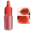 Brillo de labios Mini biberón LipTint Lápiz labial líquido de larga duración Impermeable Sexy Mate Novedad e hidratante Lindo