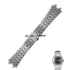JAWODER Cinturino Interfaccia superficie convessa Bracciale largo in acciaio inossidabile Cinturino da polso in acciaio Uomo donna 20 26mm Accessori Orologio per227M