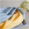 Blankets Boho Nodic Bedspread On The Bed Decorative Sofa Blanket Throw For Travel Cam Couch Summer Plaid Outdoor Comforterblankets D Dha4I