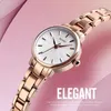 Wristwatches Luxury Quartz Watch Women Fashion Waterproof Ladies Watches Rose Gold Bracelet Clock Casual Relogio Feminino