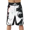 Men's Shorts SOTF Black Elastic waist Bushido Fitness fierce ninja combat sport shorts Tiger Muay Thai mma shorts boxing clothing thai boxing 230607