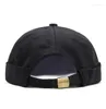 Berets Men's And Women's Spring Summer Thin Melon Hat Hooligan Without Brim Hipster Hip-hop Caps