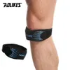 Kolan Elbow Knee Aolikes 1PCS Regulowany pasek rzepki z podwójnym wsparciem kompresyjnym dla biegania w koszykówkę rowerową futbolową 230608