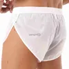 Herenshorts Zwembroek voor heren Semi-transparante zwemshorts Elastische tailleband Boxershorts Sneldrogende casual herenshorts Beachwear Badmode J230608