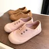 Athletic Outdoor Kids Shoes Boys Soft Low Top Casual Sport Girls Slip On Canvas Sneakers andningsbara barn Overshoes Kid F08142 230608