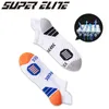 Sports Socks Men Long tube Elite Basketball Contrast Color Towel Bottom Professional Cotton Running SKG007 230608