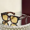 Occhiali da sole Jacqueme Occhiali quadrati di alta qualità Montatura rettangolare vintage retrò in acetato per uomo Guida Designer Marie Women Mage Optical