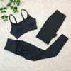 Women's Tracksuits 23pcs Yoga Sportswear Women Sports Clothing Set Seamless Fitness Suits Gym Shorts Legging and Top Workout Outfit Ladies