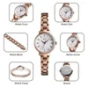 Wristwatches Luxury Quartz Watch Women Fashion Waterproof Ladies Watches Rose Gold Bracelet Clock Casual Relogio Feminino