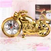 Desk Table Clocks Creative Motorcycle Alarm Clock Cool Retro Gift Fashion Personality Home Placement Decoration Dbc Vt0923 Drop De Dhpm0