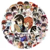 50 Pcs Anime Bungo Stray Dogs autocollants dessin animé dazai osamu Nakajima Atsushi Graffiti Enfants Jouet Planche À Roulettes voiture Moto Vélo Autocollant Stickers En Gros