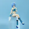 Aktionsspielfiguren 17 cm Anime Re Leben in einer anderen Welt als Null Ram Rem Sit Down Actionfigur Modell Spielzeug Puppen 230608