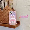 Gratis DHL groothandel Leuke Candy Konijn Gril Telefoon Case Voor iphone 14 Plus 13 12 Pro Max i11 2023 Pop ins Cartoon Zachte Siliconen Cover voor 14pro 13pro