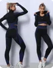 Women's arc sportswear Fitness aligned pants Sportswear Fitness wear Yoga suit cutout shorts leggings Women's fashion women's running wear three-piece set